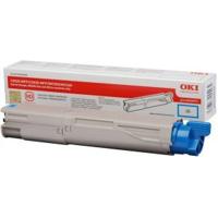 Oki Toner Kit cyaan - 2500 pagina's - 43459371 - thumbnail