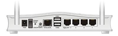 DrayTek Vigor 2760n Router (4-poort, ADSL2+)