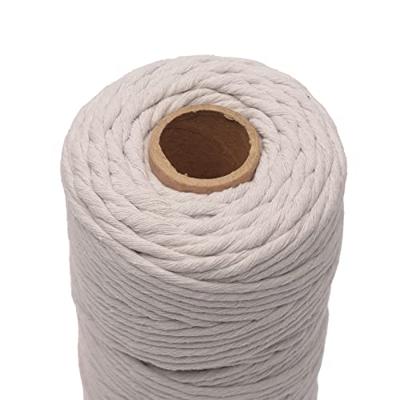 Vaessen Creative • macramé touw 3mmx100m lichtgrijs