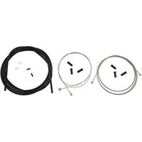 CONTEC remkabelset "stop+" ct brake cable set stop+ steel fr+rear compl black - thumbnail