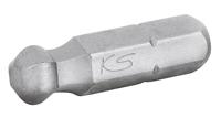 KS Tools 911.3705 Inbus-bit Gereedschapsstaal Vernikkeld C 6.3 5 stuk(s) - thumbnail