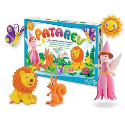 Zelfhardende boetseerklei - SENTOSPHERE - Patarev - Set van 6 potjes van 18 g - Rekbaar - Geurig - Geschikt voor kinderen vanaf 5 jaar Zelfhardende boetseerklei - SENTOSPHERE - Patarev - Set van 6 potjes van 18 g - Rekbaar - Geurig - Geschikt voor kinderen vanaf 5 jaar