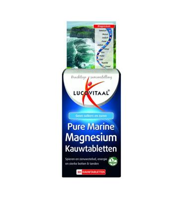 Lucovitaal Pure Marine Magnesium Kauwtabletten Lucovitaal Pure Marine Magnesium Kauwtabletten