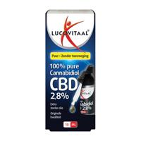 Lucovitaal Cannabidiol CBD Olie 2.8% - thumbnail