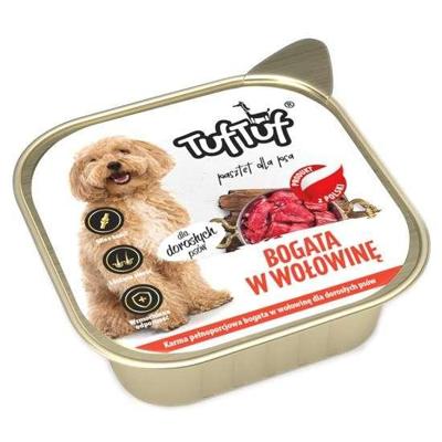 TUF TUF Alupak Runderpaté - natvoer voor honden - 300g