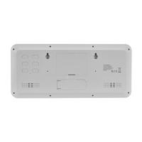 TFA Dostmann 60.4525.02 Wandklok Zendergestuurd 356 mm x 27 mm x 161 mm Wit Groot display - thumbnail