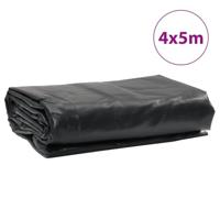 VidaXL Dekzeil 650 g/m² 4x5 m antracietkleurig - thumbnail