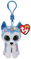 TY Beanie Boos Clip Husky Knuffel Helena 7 cm - thumbnail