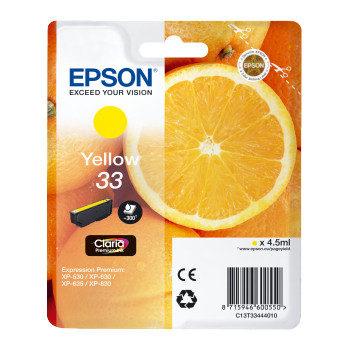 Epson 33 4.5ml Gele inktcartridge Epson 33 4.5ml Gele inktcartridge
