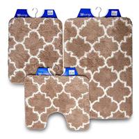 Wicotex bidetmat 50x60 cm taupe marseille - thumbnail