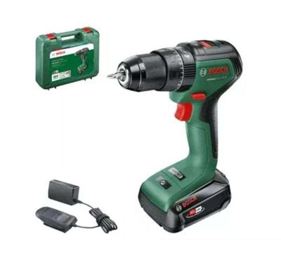 Bosch Groen UniversalImpact 18V-60 | Accuklopboorschroevendraaier | met twee standen | Incl. Accu en Lader - 06039D7101