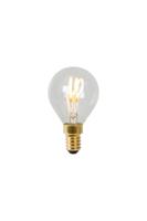 Lucide P45 - Filament lamp - Ø 4,5 cm - LED Dimb. - E14 - 1x3W 2700K - Transparant - thumbnail