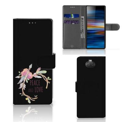 Sony Xperia 10 Leuk Hoesje Boho Text Sony Xperia 10 Leuk Hoesje Boho Text