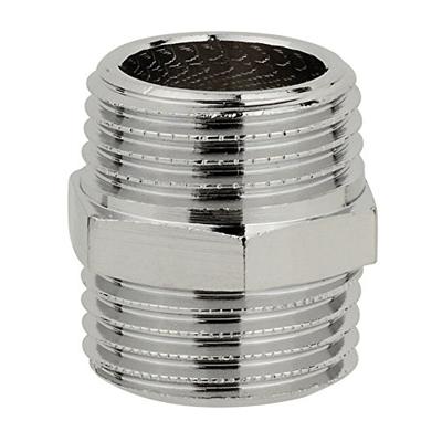 Kirchhoff Messing dubbele nippel, chroom, 3/8"ET - 989341155