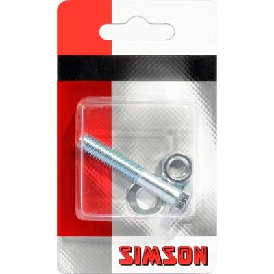 Simson Zadelpenklembout m8x45mm
