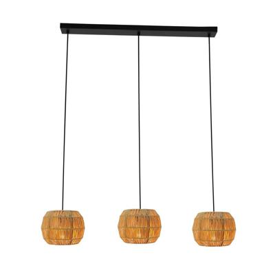 Eglo Rotan hanglampSheldon 3-lichts - 44144