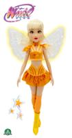 Winx-pop met oplichtende vleugels - Stella - 26 cm - Leeftijd 3+ - WNX783 - thumbnail
