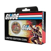 G.I. Joe Collectable Coin A Real American Hero 60th Anniversary 24k Gold Plated Limited Edition - thumbnail