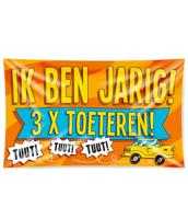 Paperdreams gevel vlag - ik ben jarig - thumbnail