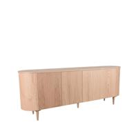 LABEL51 Dressoir Oliva - Naturel - Eiken - 220 cm - thumbnail