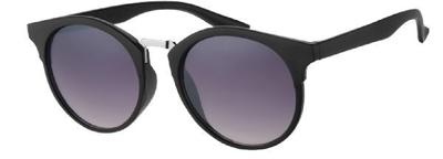 VDM zonnebril dames zwart met zwarte lens categorie 3 VDM zonnebril dames zwart met zwarte lens categorie 3