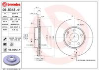 Remschijf 09B34341 - thumbnail