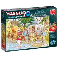 Jumbo Puzzel Wasgij Retro Mystery 6 Camping Commotion! 1000 Stukjes - thumbnail