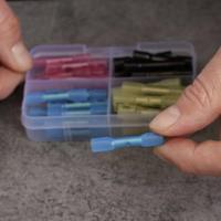 Quadrios 23C494 Stootverbinder 0.5 mm² 6 mm² Rood, Blauw, Zwart, Geel 45 stuk(s) - thumbnail