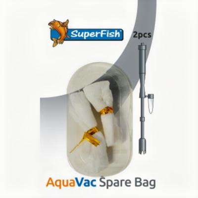 Superfish AquaVac Reservetassen 2stk - Multifunctionele 520 l/h Aquarium Stofzuiger - thumbnail