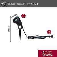 Paulmann 98896 LED-tuinspot Set LED GU10 3.5 W Zwart - thumbnail