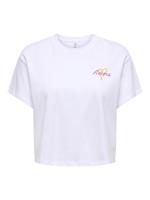 Only Onlannbel S/s Boxy Crop Tee Jrs 15348981 T-shirt Korte Mouw 4990462 Bright White Amore Simone - thumbnail