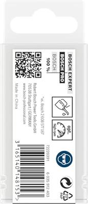 Bosch Accessoires Dubbele eindboor 5,1 x 17 x 62 mm 10st - 2608597595 - thumbnail