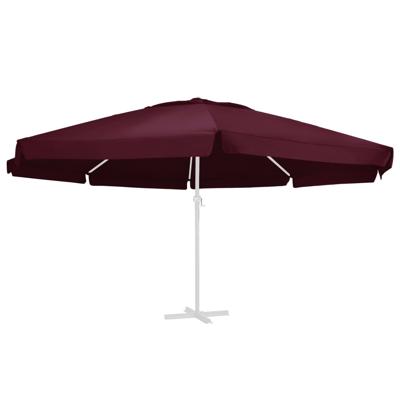 VidaXL Vervangingsdoek voor parasol 610 cm bordeauxrood VidaXL Vervangingsdoek voor parasol 610 cm bordeauxrood