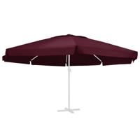 VidaXL Vervangingsdoek voor parasol 610 cm bordeauxrood - thumbnail
