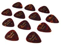 Fender 351 Tortoise Shell Medium (set van 12 plectrums) - thumbnail