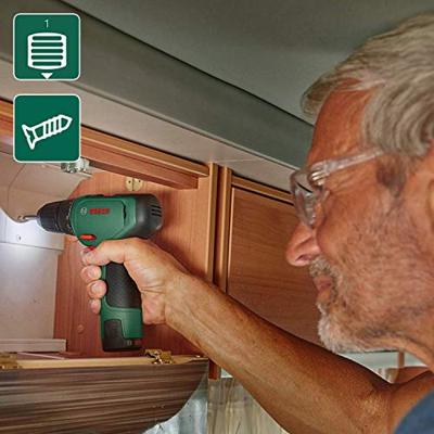 Bosch Groen Easy Drill 1200 Accu Schroefboormachine | 12 V | 30 Nm | 1,5 Ah accu + lader | In transportkoffer - 06039D3006
