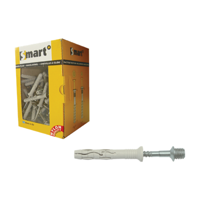 pgb-Europe SMART | Nagelplug met metrisch draadeind M8x50 | 50 st SM0SPMN01080050E pgb-Europe SMART | Nagelplug met metrisch draadeind M8x50 | 50 st SM0SPMN01080050E