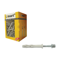 pgb-Europe SMART | Nagelplug met metrisch draadeind M8x50 | 50 st SM0SPMN01080050E - thumbnail