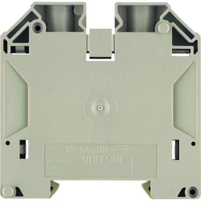 Weidmüller 1820840000-10 Doorgangsserieklem Schroeven Donkerbeige 10 stuk(s)