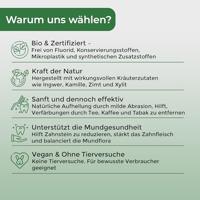 Vegan Tandpasta Poeder Gember BIO - thumbnail