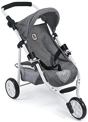 Poppenwagen Jogger Lola - Grey Jeans