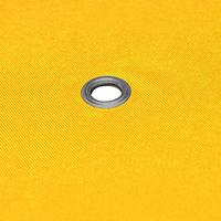 VidaXL Prieeldak 2-laags 310 g/m² 4x3 m geel - thumbnail