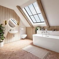 Villeroy & Boch Universal Showers Handdouche met drie waterstraalstanden Rond - chroom TVS10900300061 - thumbnail