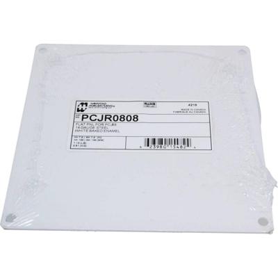 Hammond Electronics Montageplaat Staal Wit (l x b x h) 171 x 175 x 1.8 mm 1 stuk(s)