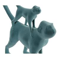 Decoratieve figuren DKD Home Decor Groen Roze Tropisch Overalls 22,5 x 8 x 27,5 cm (2 Stuks) - thumbnail