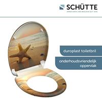 Schutte Duroplast WC-bril SEA STAR met soft-close en quick-release
 82373 - thumbnail