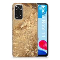 Xiaomi Redmi 10 | Redmi Note 11 4G | TPU | Siliconen hoesje | Marmer Creme - thumbnail