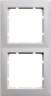 Berker S.1 2-voudig afdekraam wit glans 10128989