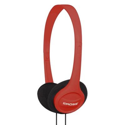 KOSS KPH7 On Ear koptelefoon Kabel Stereo Rood HiFi