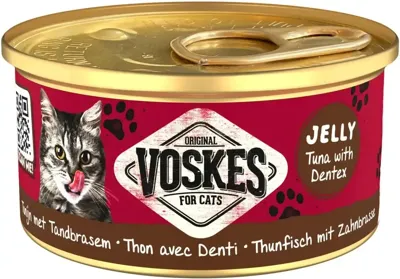 Voskes kattenvoer in gelei tonijn & tandbrasem 85g